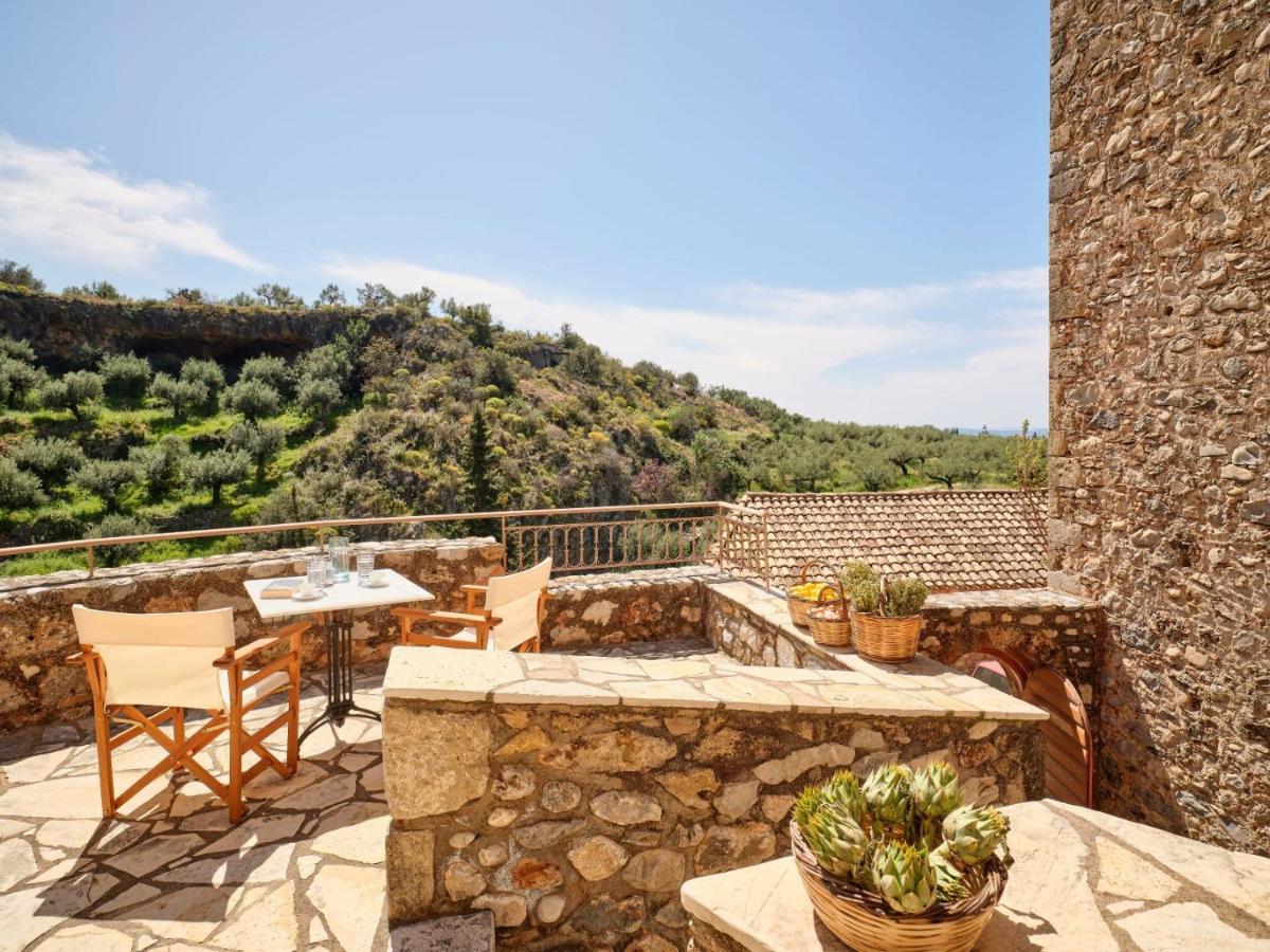Petreas Castle Kardamyli Exterior foto