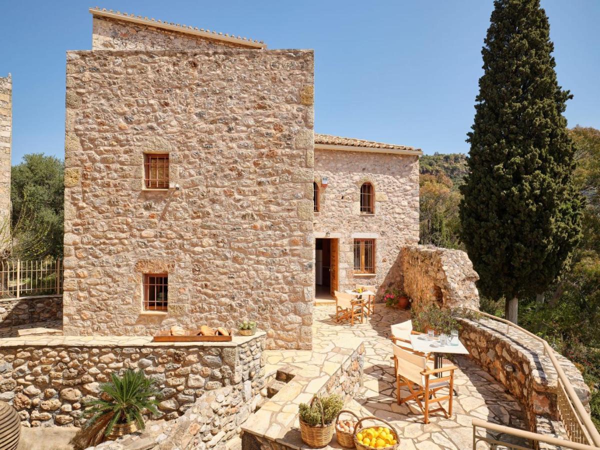 Petreas Castle Kardamyli Exterior foto