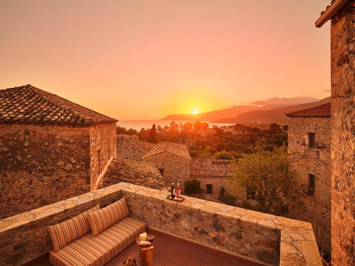 Petreas Castle Kardamyli Exterior foto