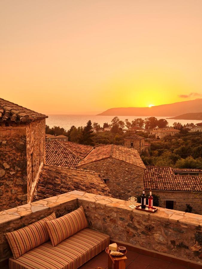 Petreas Castle Kardamyli Exterior foto