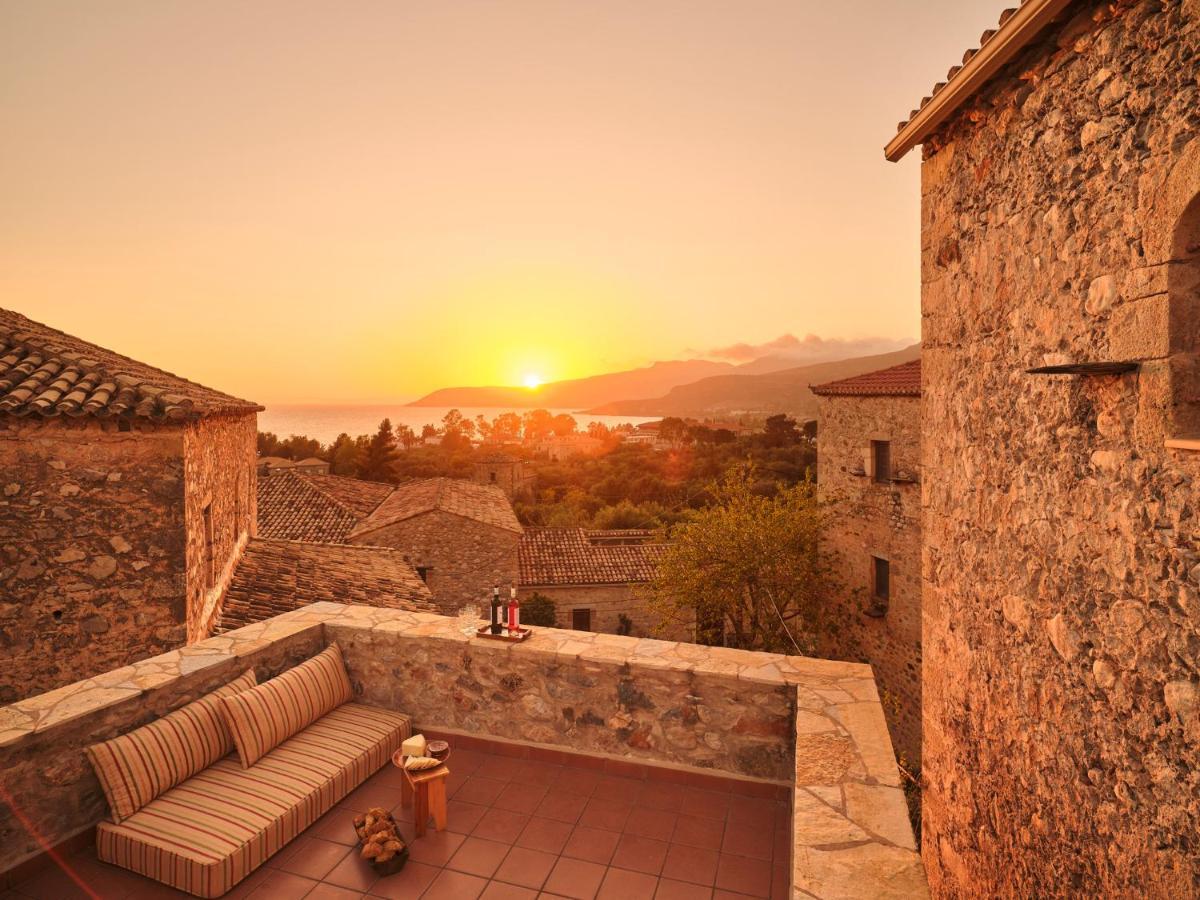 Petreas Castle Kardamyli Exterior foto